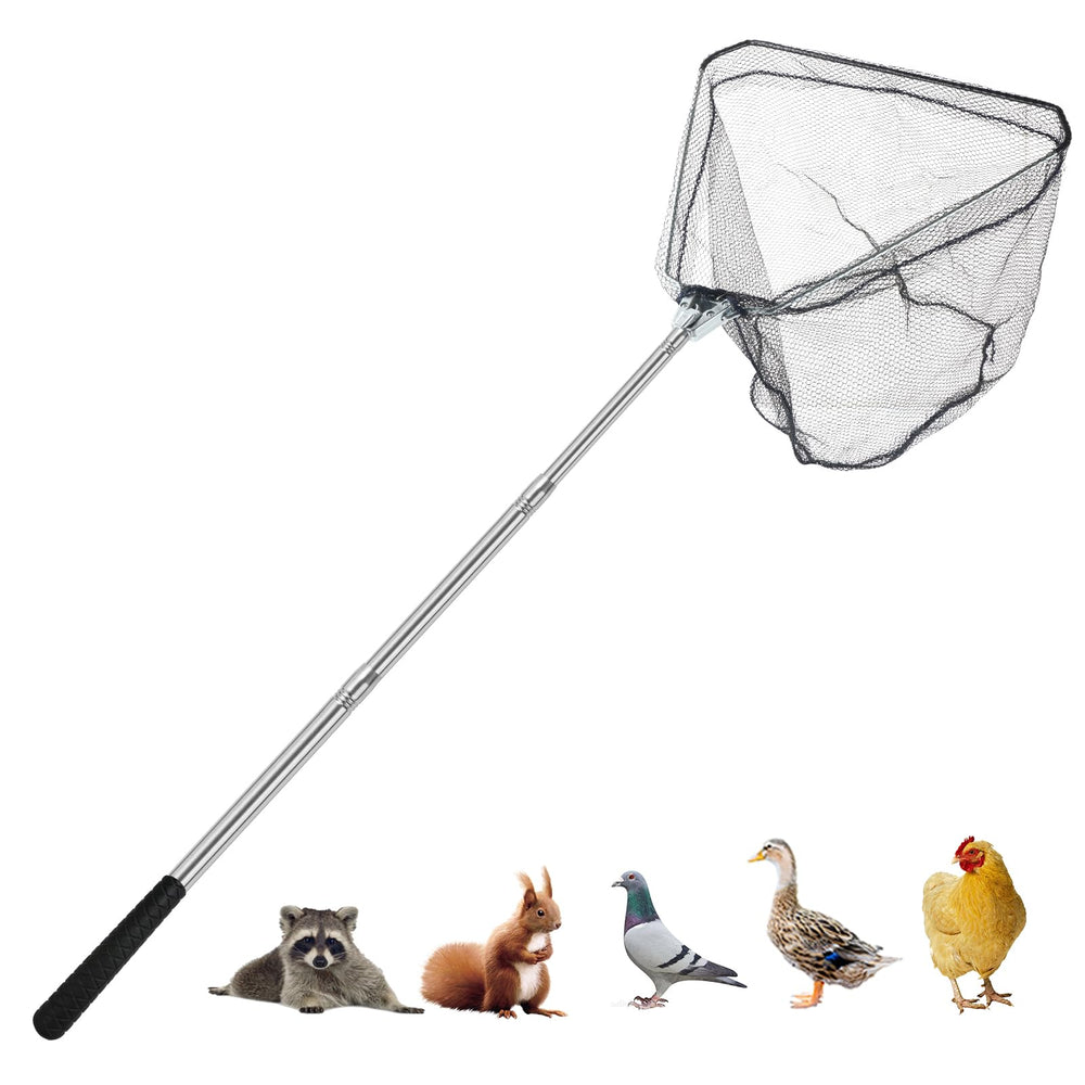 Smarkey Chicken Catching Net with extendable 46 inch stainless steel pole