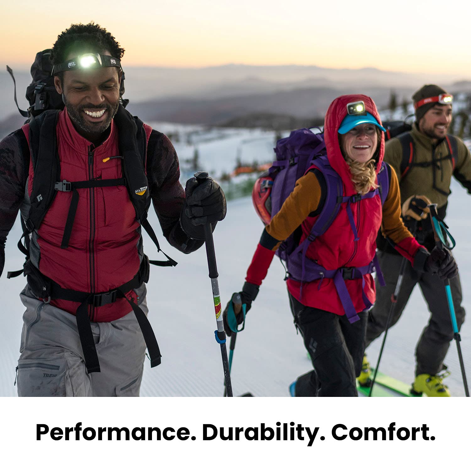 Smartwool glove in outdoor setting demonstrates warmth and mobility