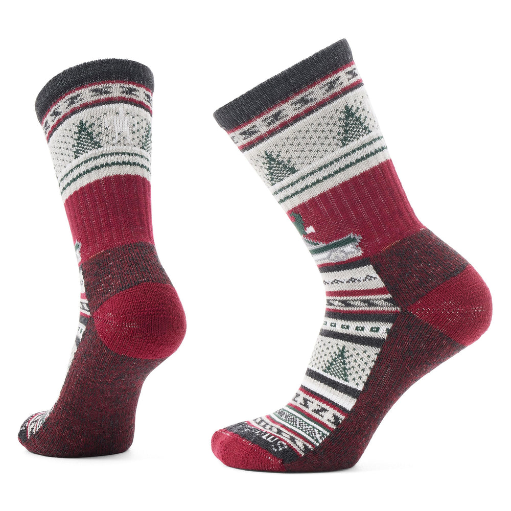 Smartwool Everyday Say It Ain't Snow Crew Charcoal socks with comfortable knit for daily wear.