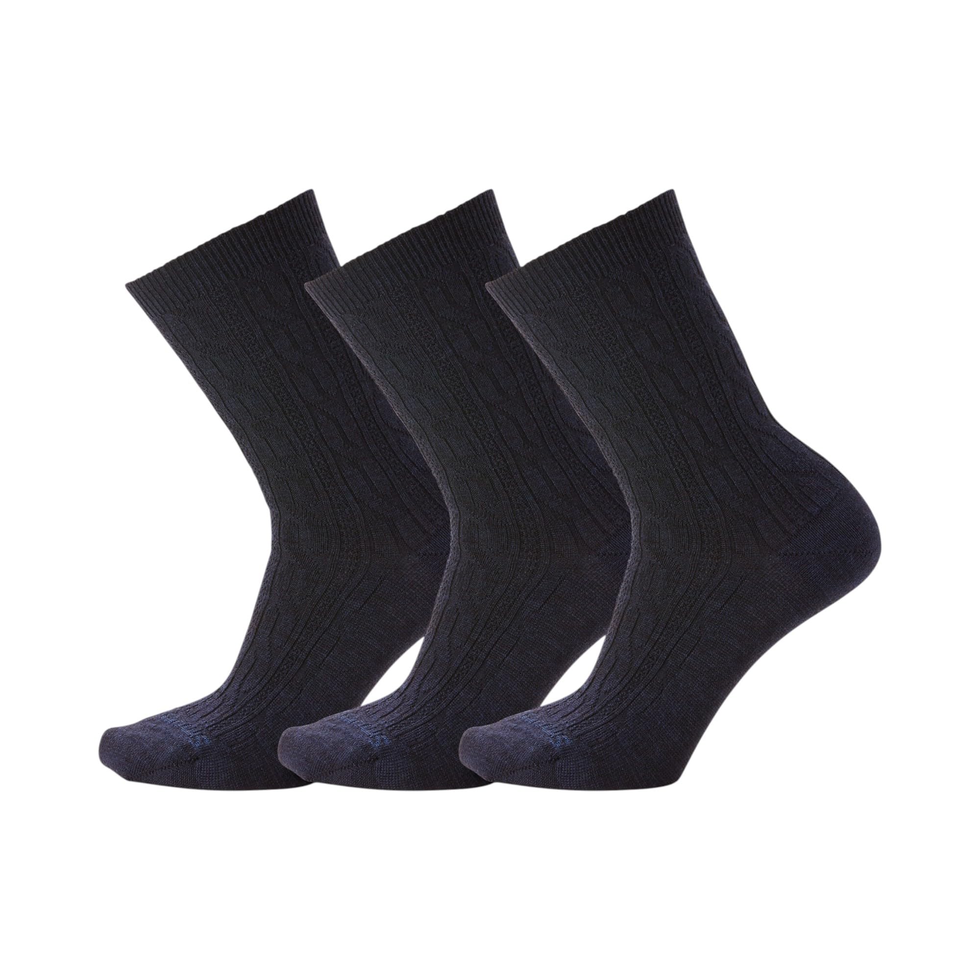 Smartwool Everyday Zero Cushion merino wool cable crew socks for breathable all-day wear
