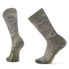 Smartwool Hunt Classic Edition tall crew sock in chestnut color offers all-day warmth and cushioning.