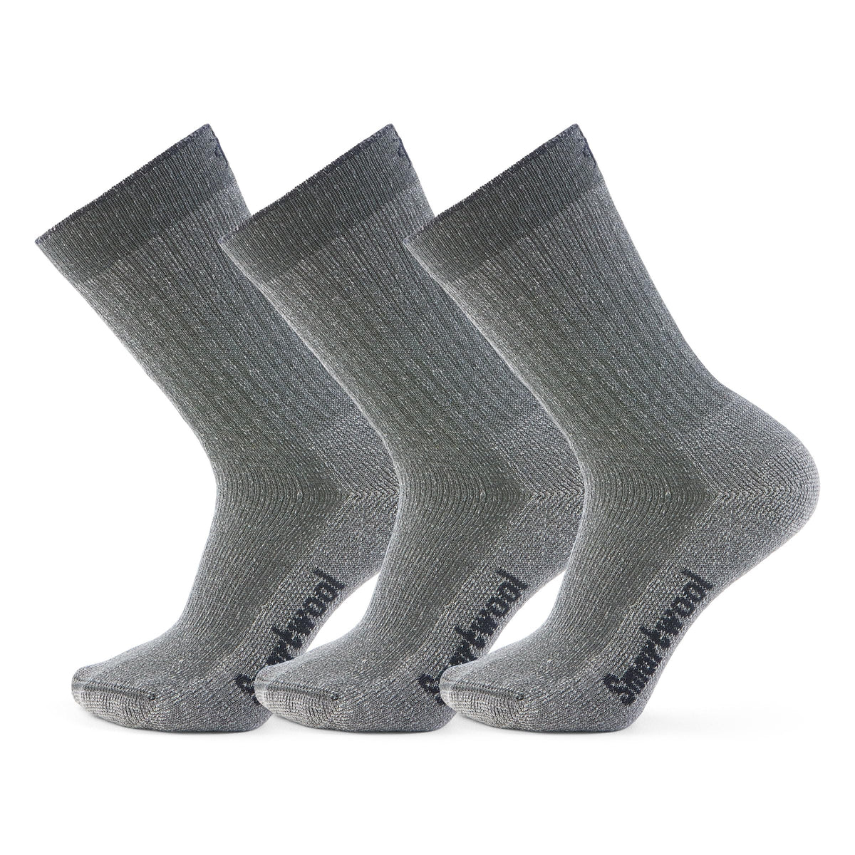 Smartwool Men's Hike Classic Edition socks show 2nd Cut yarn for sustainable comfort on hikes.