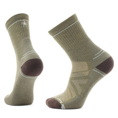 Smartwool Mens Hike Light Cushion Mid Crew sock in Winter Moss offering durable comfort for hiking