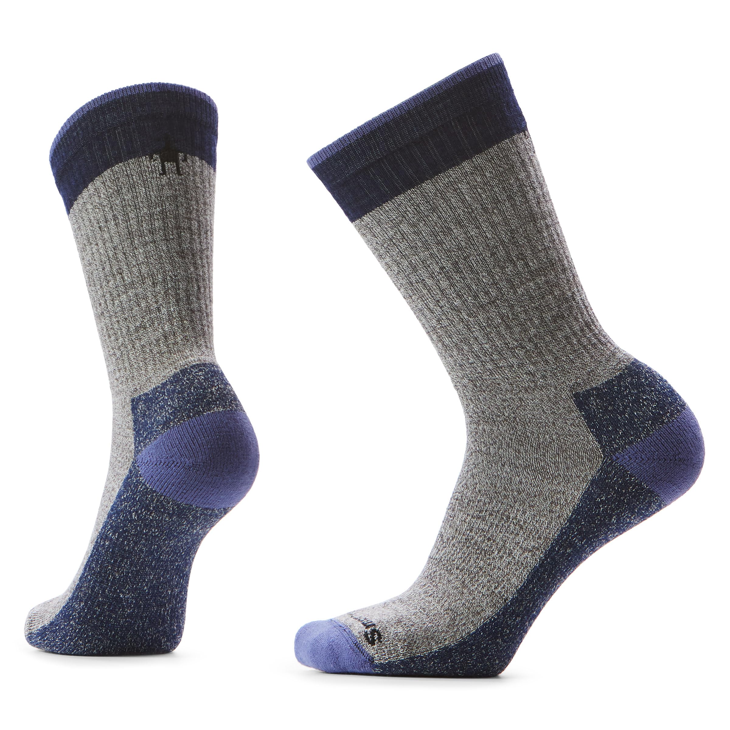 Smartwool Everyday Rollinsville Crew Socks front view shows comfortable knit