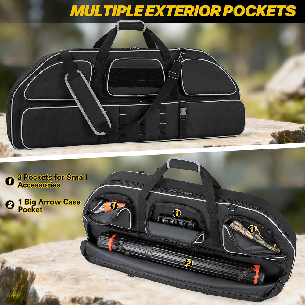 Smasrob foam-lined interior protects your bow with a soft, cushioned surface.