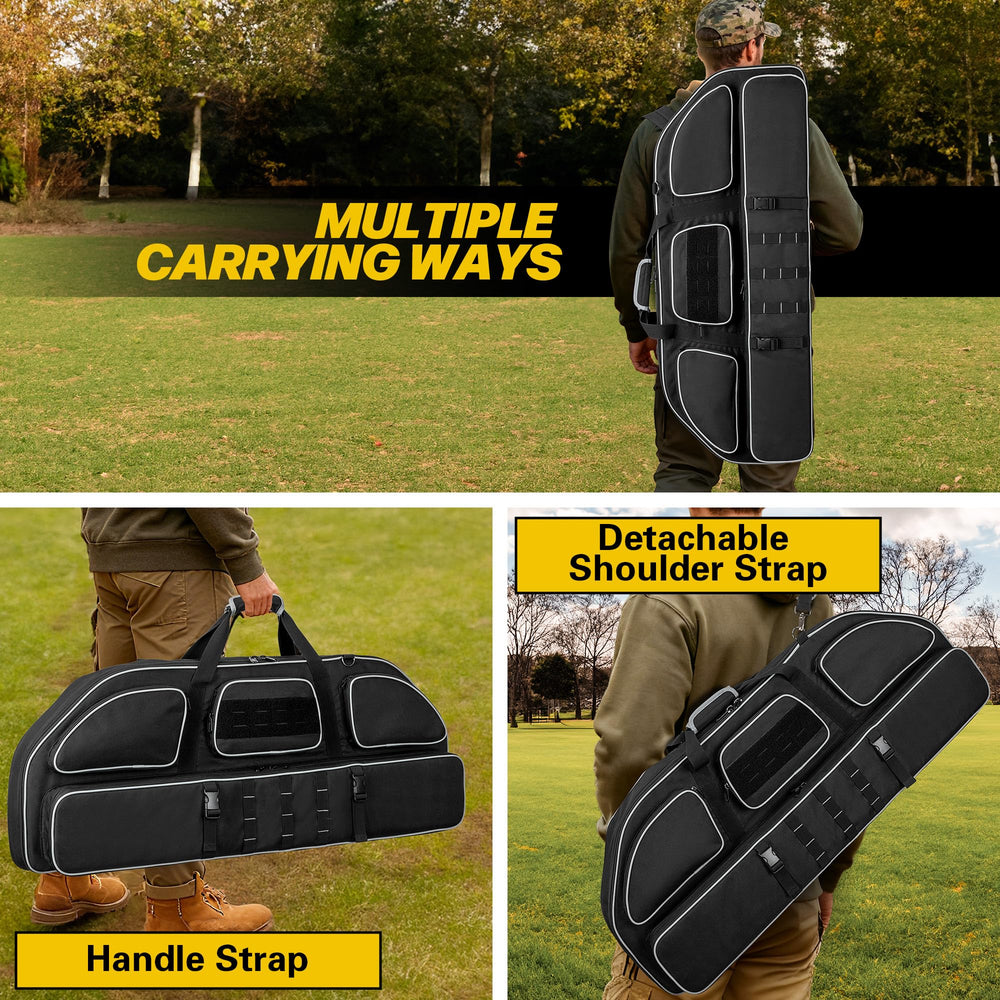 Smasrob sturdy carry options include top handles, detachable strap, and adjustable backpack straps.