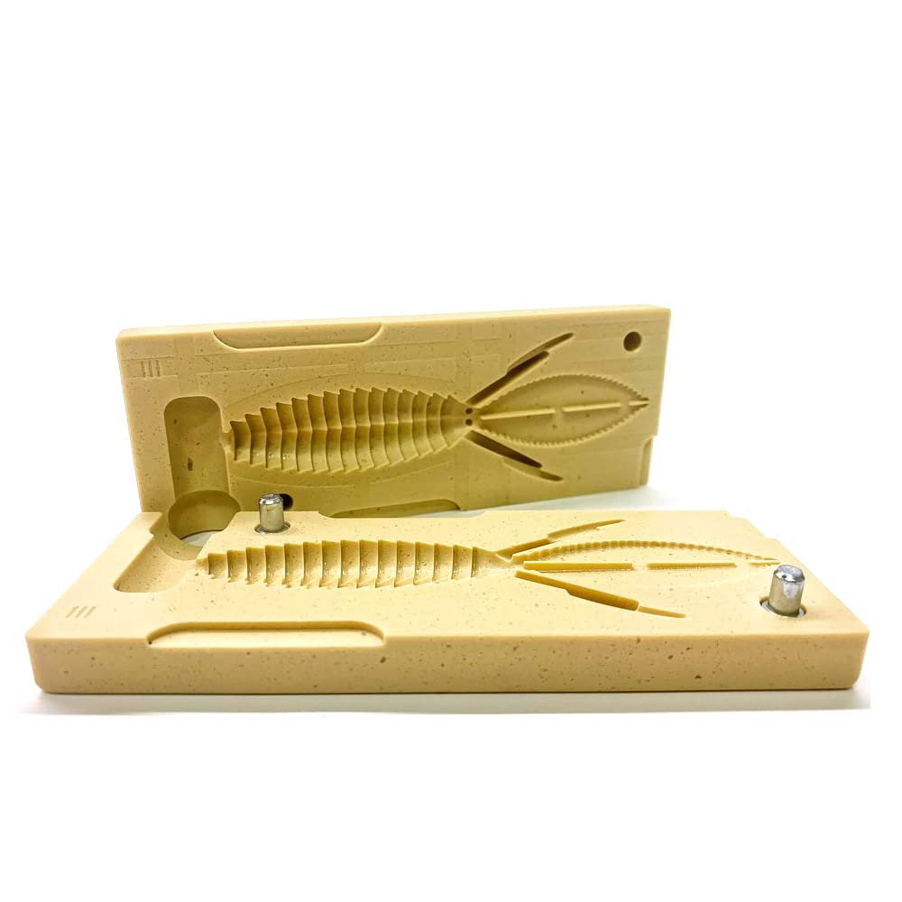 Beginner-friendly Smedioks mold for creating lures
