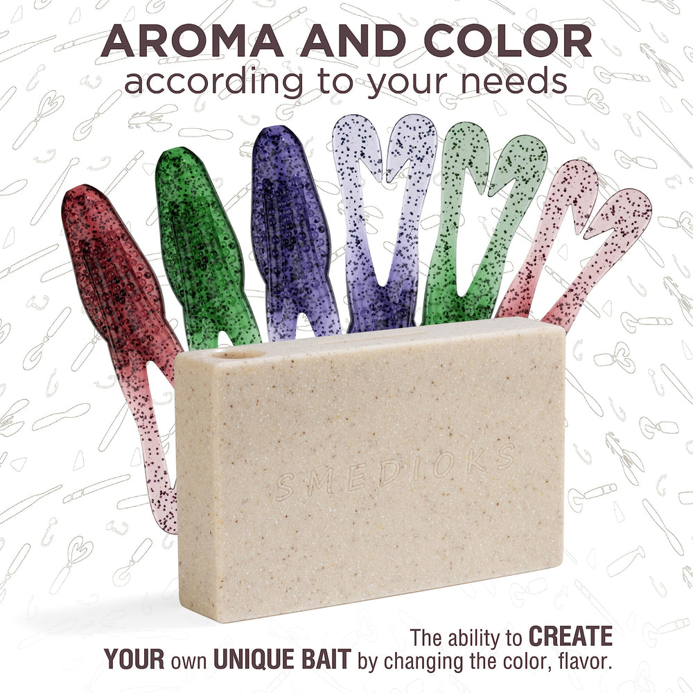 Smedioks beginner-friendly design makes high-quality lures quickly