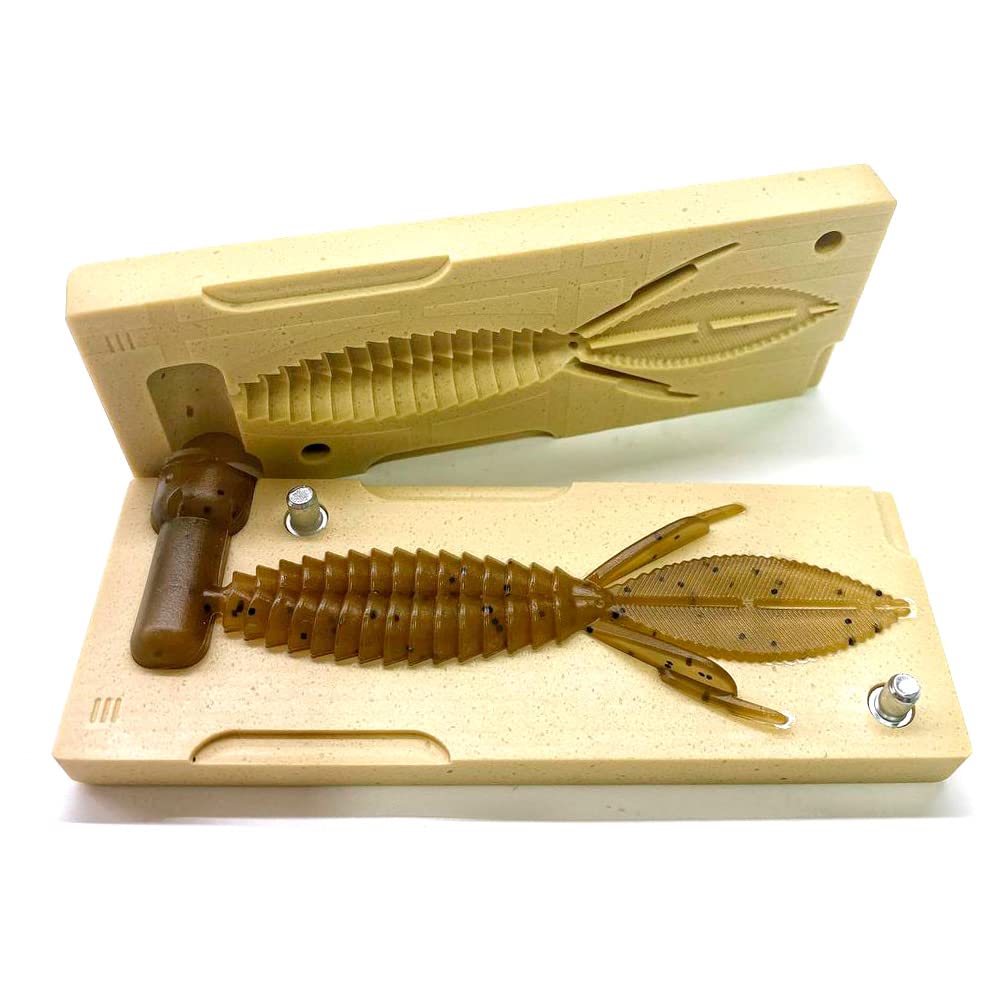 High-quality, durable plastic mold for 4.2 inch lures