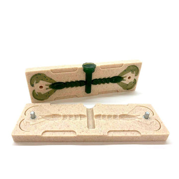 Smedioks Premium Soft Mold close-up highlights durable plastic for long-lasting lure projects.
