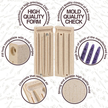 Durable, wear-resistant mold material