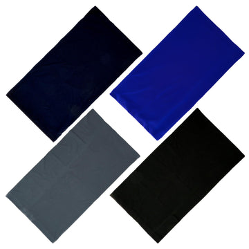 SMEHCF 4 cooling neck gaiter black side view highlighting wind and dust protection