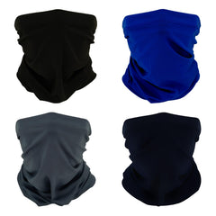 SMEHCF 4 cooling neck gaiter in royal navy front view for versatile outdoor protection
