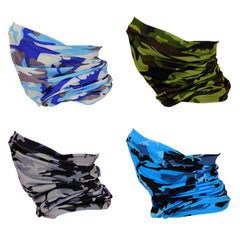 SMEHCF cooling neck gaiter sky blue ideal for running and cycling