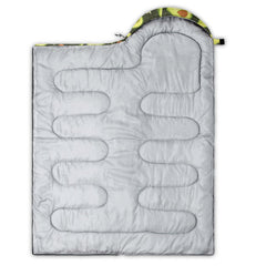 Smell Sunshine sleeping bag packed in compression sack for easy travel storage.
