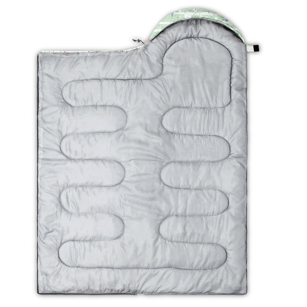 Smell Sunshine Kids camping setup with sleeping bag for outdoor adventures