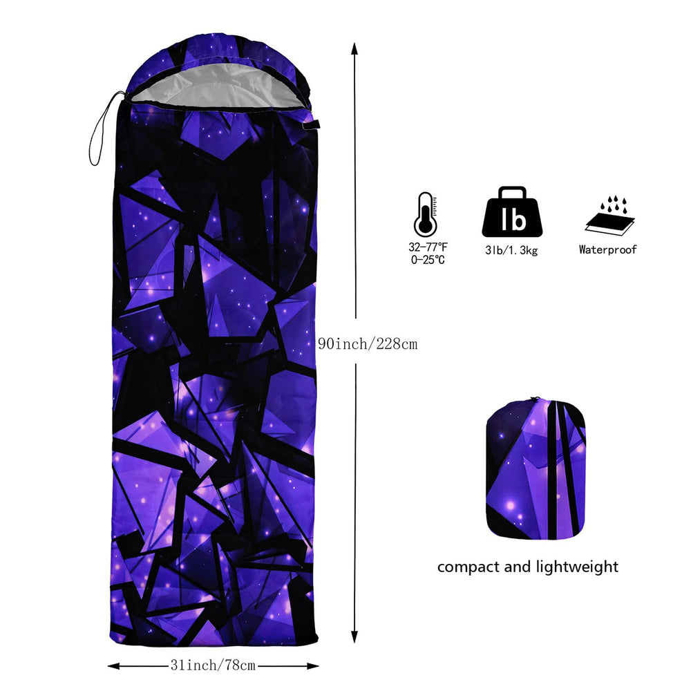 Smell Sunshine kids sleeping bag demonstrates three-season versatility for outdoor and indoor use.