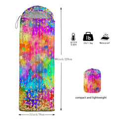 Smell Sunshine Kids Sleeping Bag with compression sack for easy travel