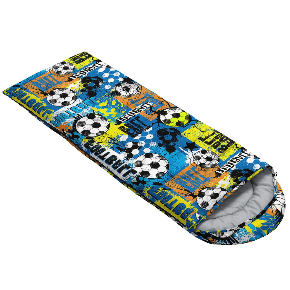 Smell Sunshine kids sleeping bag compression sack ready for travel