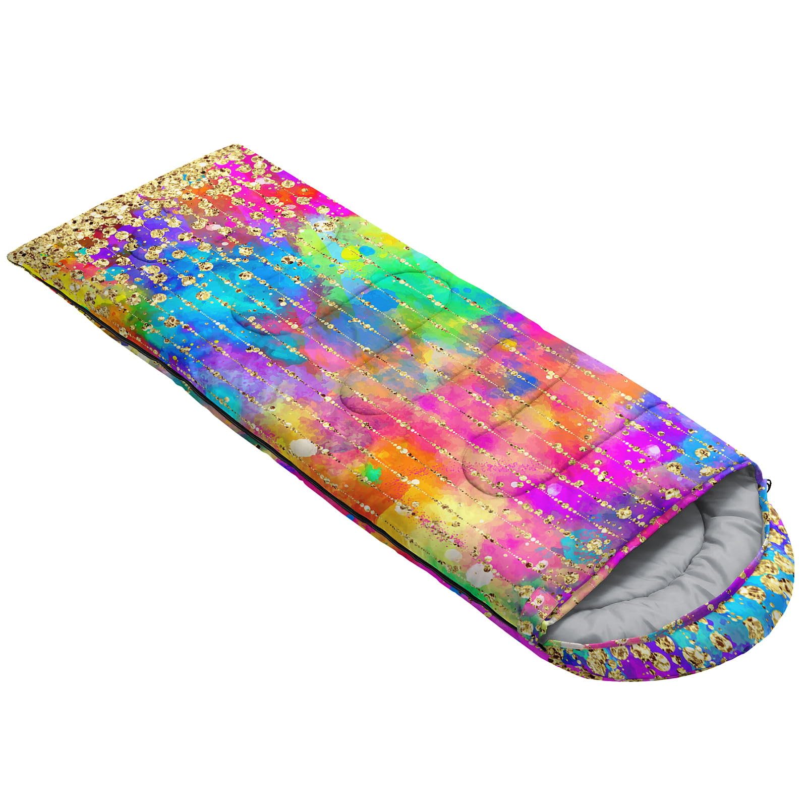 Smell Sunshine Kids Sleeping Bag half-circle hood traps warmth for chilly nights