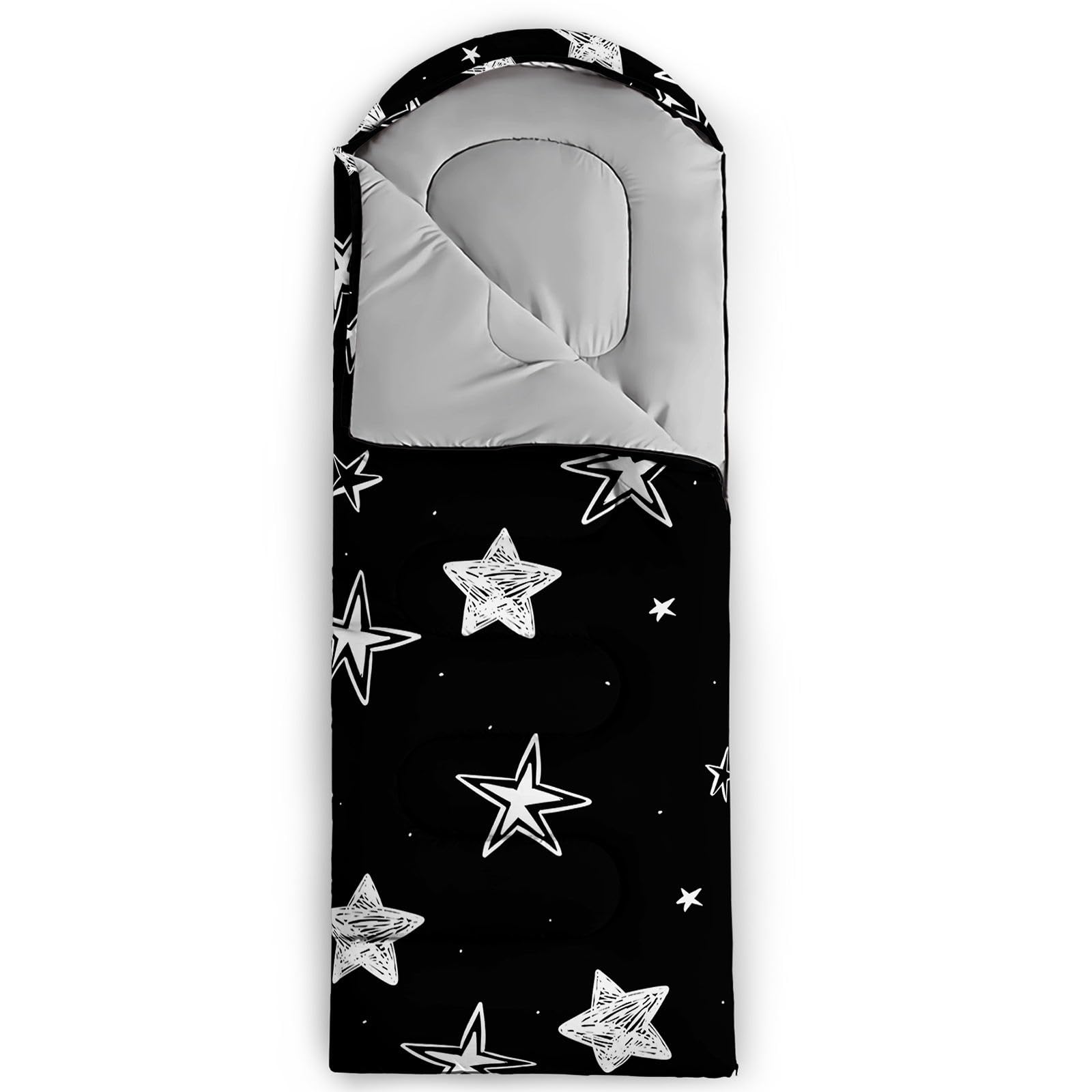 Smell Sunshine sleeping bag measures 90-5x31-5 inches for roomy comfort