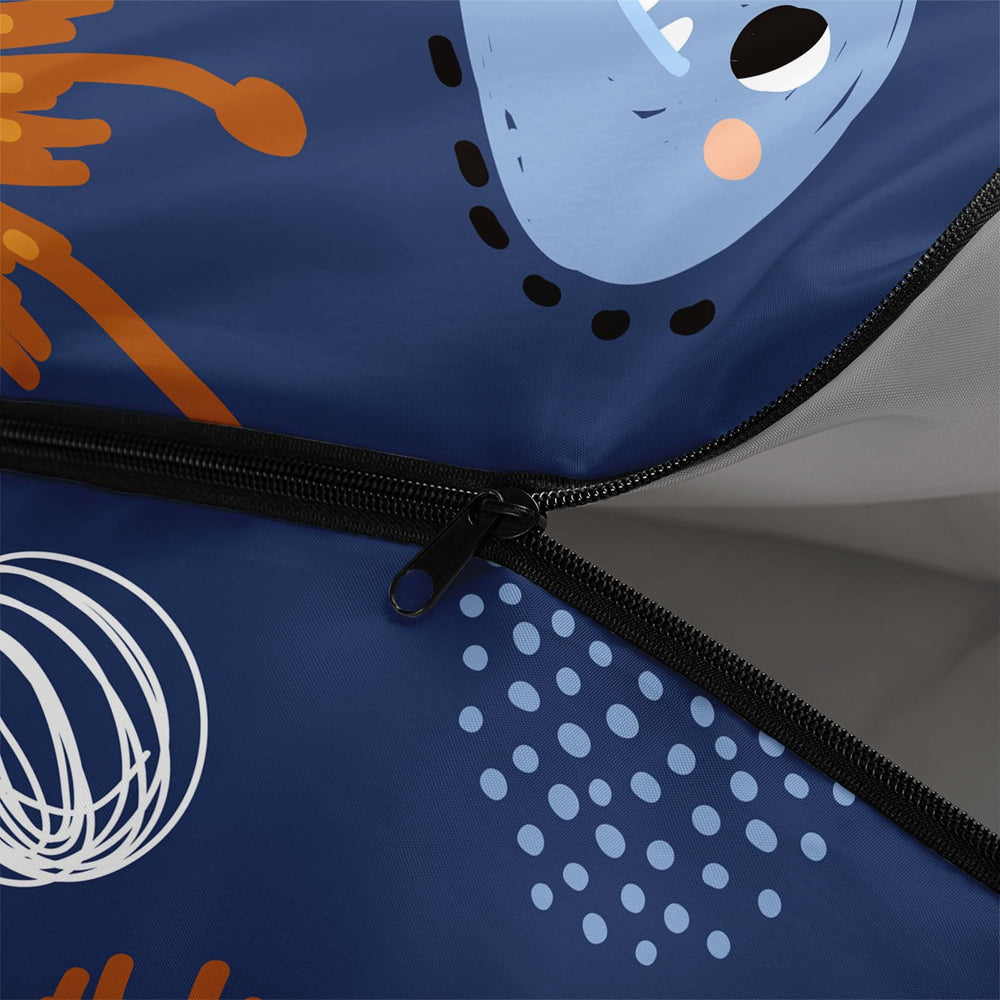 Smell Sunshine sleeping bag shows waterproof coating for outdoor use