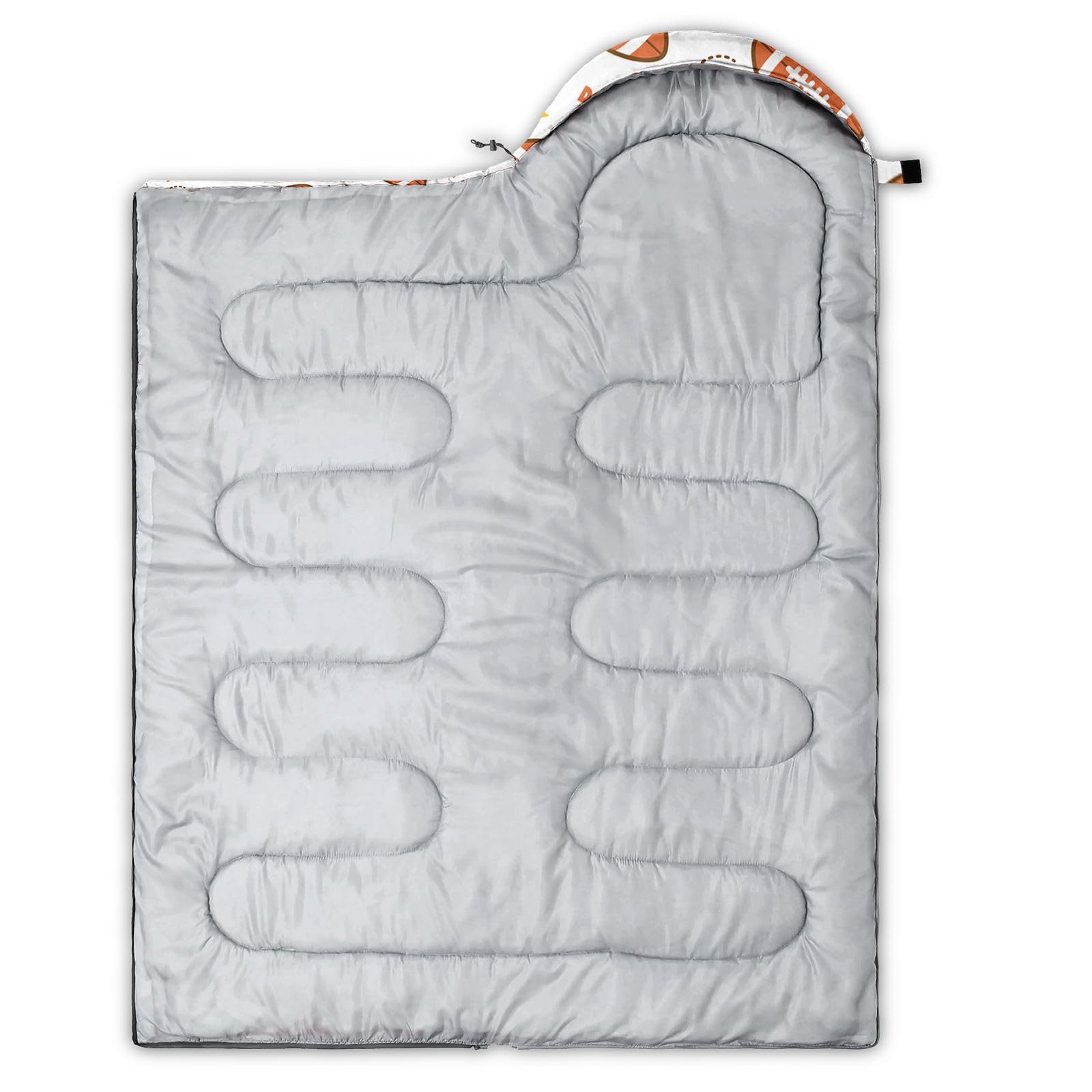 Smell Sunshine Rugby02 weather-proof sleeping bag demonstrates cold-weather utility.