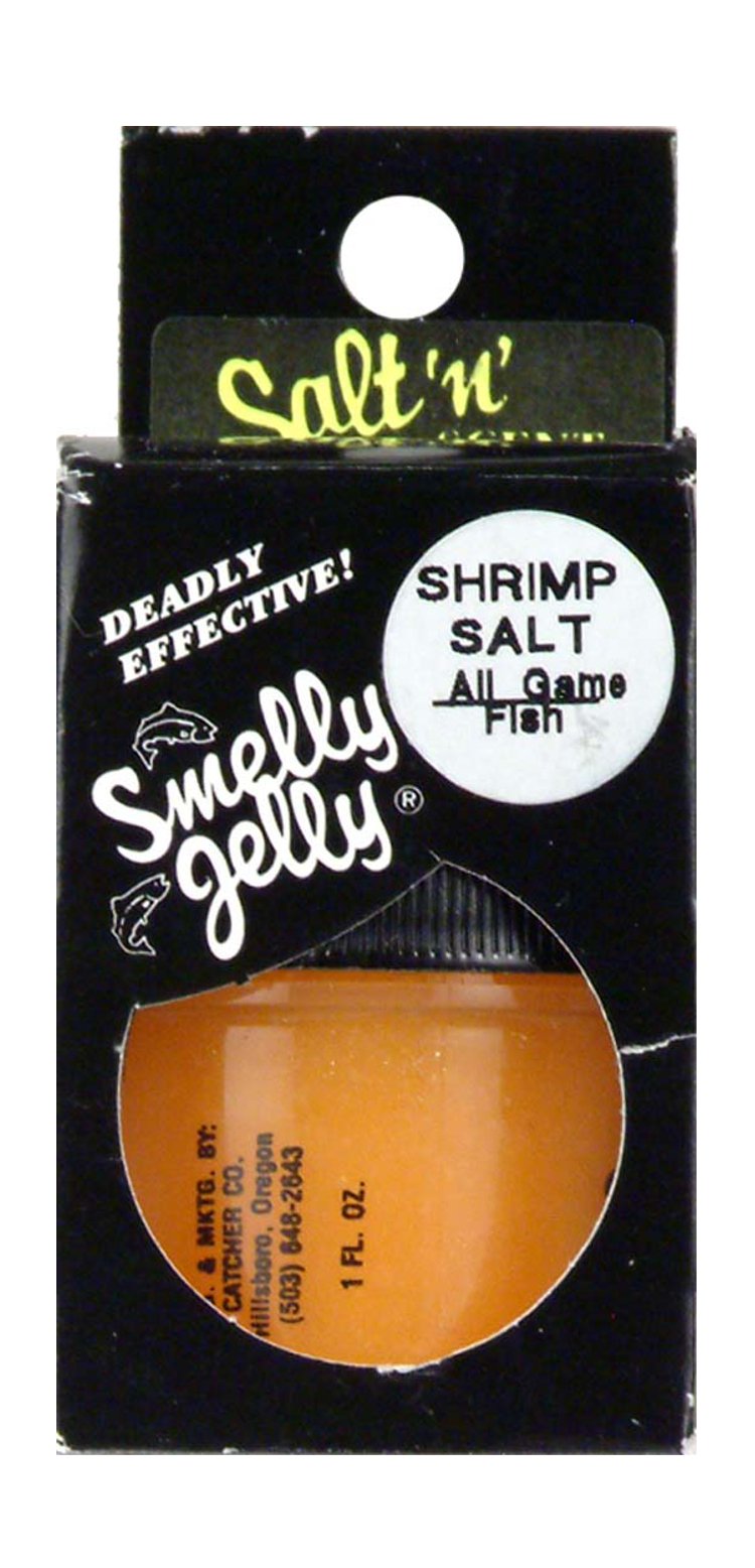 Smelly Jelly Salt-N-Scent 1oz attractant clings to lures to attract bass
