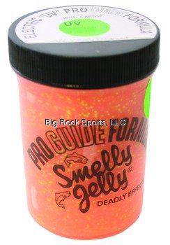 Smelly Jelly UV 4 Oz Gel for crawfish enhances lure visibility and attracts bites