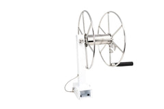 SMI Rope Winder 400ft Kit with stainless steel spool for easy on-deck rope organization