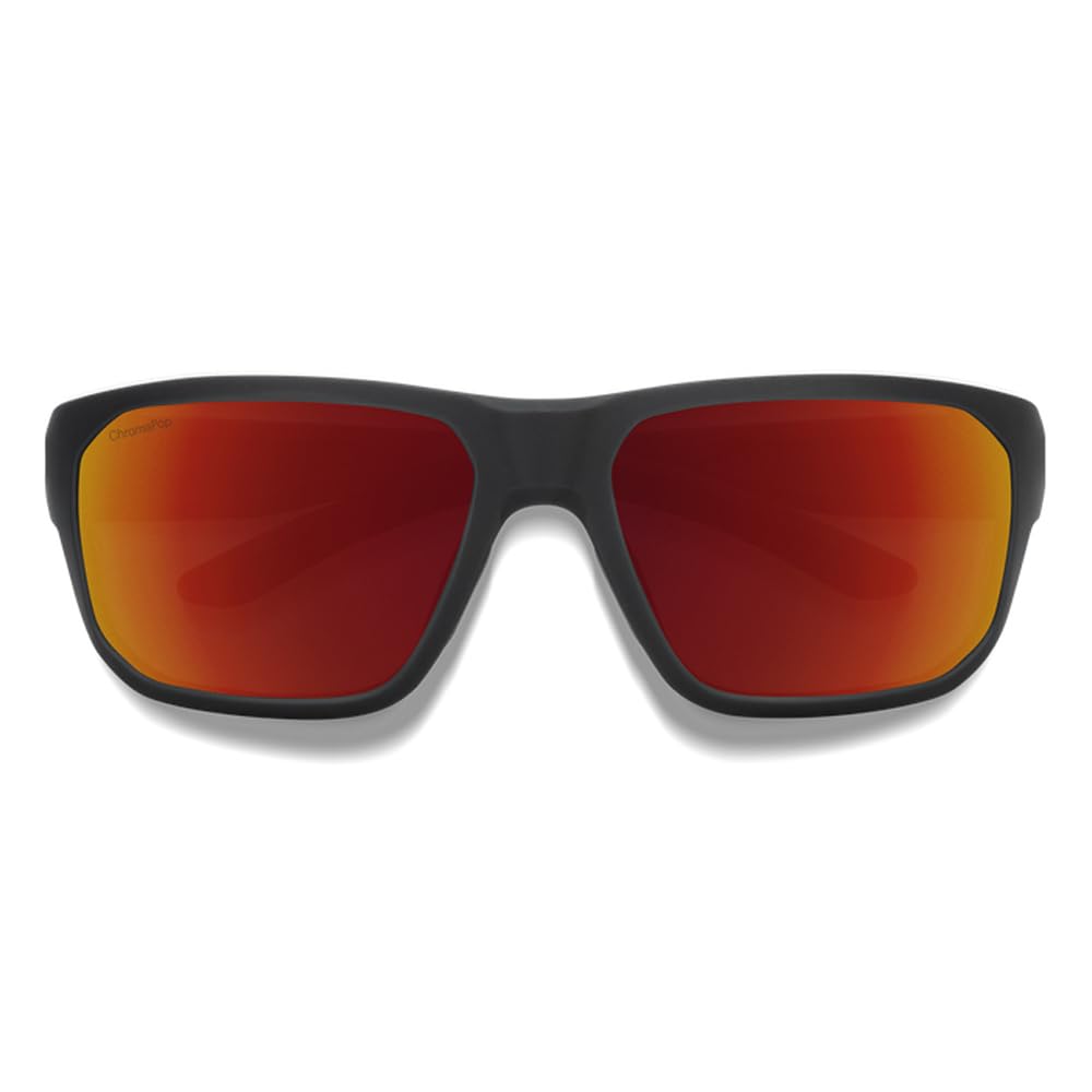 Smith Arvo Chromapop red mirror lenses reduce glare and enhance color perception.