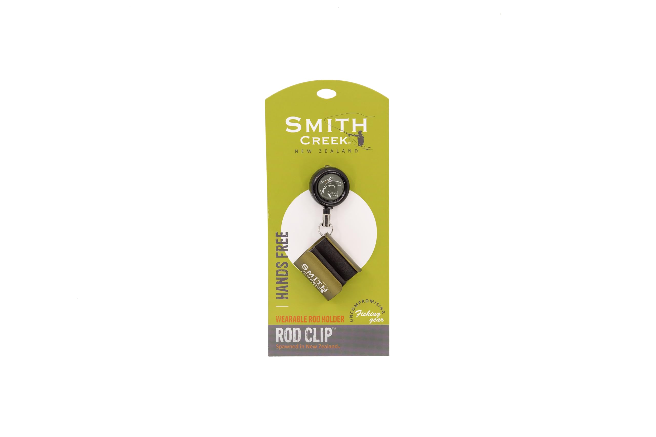 Smith Creek rod clip uses UV-resistant materials for sun exposure durability.