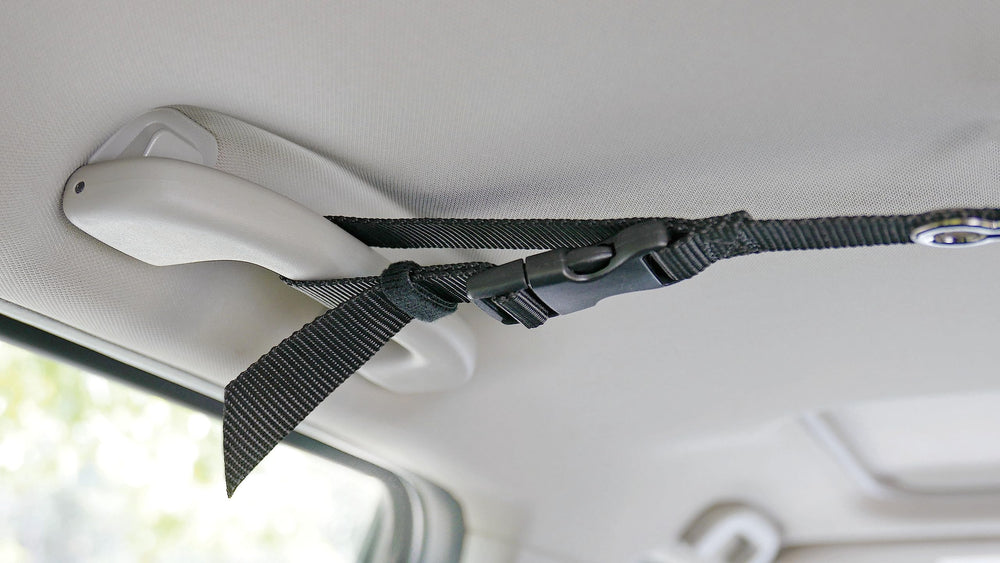Smith Creek Rod Rack features locking suction cups for stable, secure mounting.