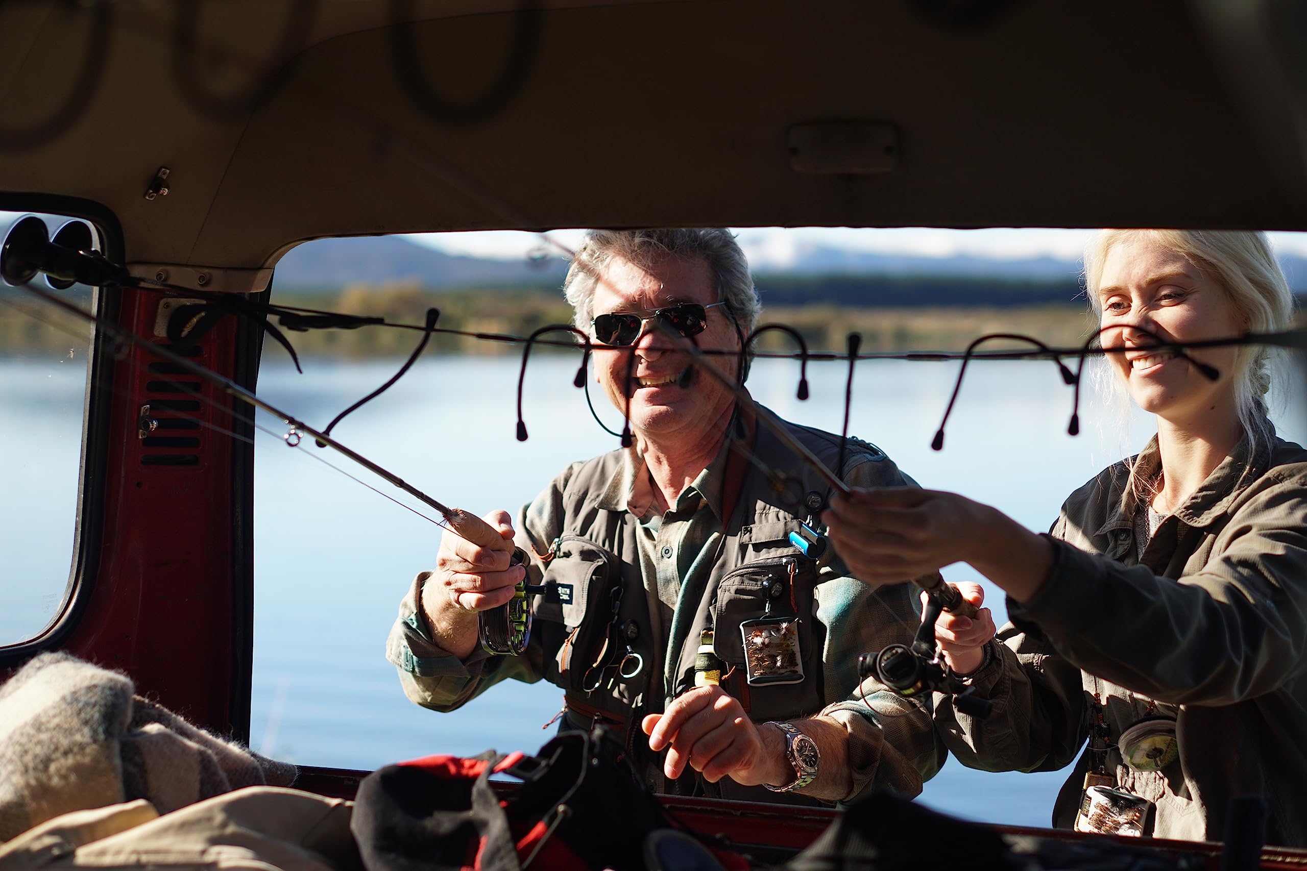 Smith Creek Rod Rack with metal eyelets ensures strong, lasting rod support.