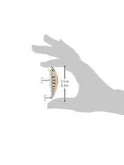 SMITH Minnow D-Insight orange laser yamame 14, in-water action, shows deep sinking.