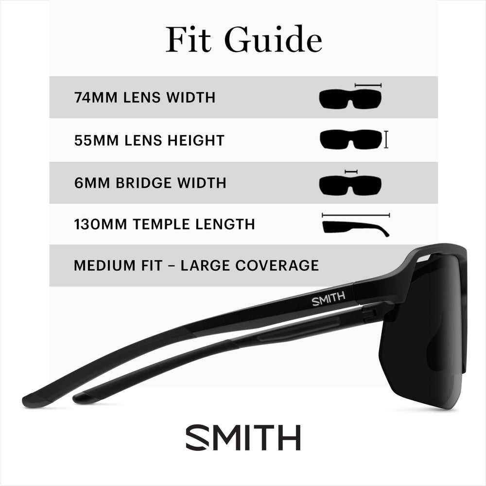Smith Motive Chromapop lenses enhance contrast for trail visibility