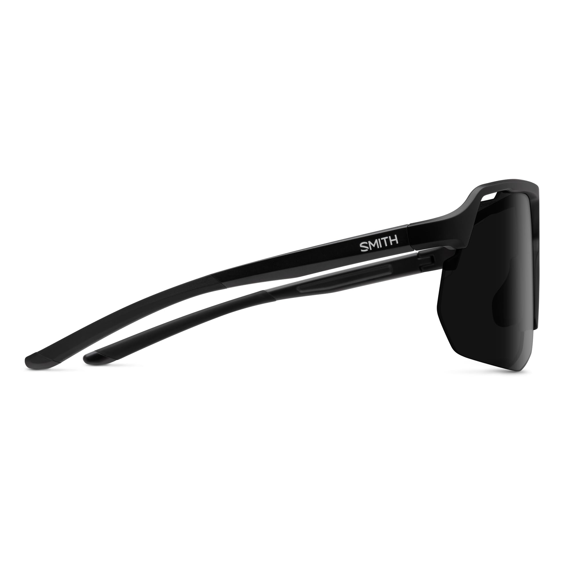 Smith Motive used on road bike demonstrates full-coverage outdoor eyewear