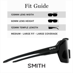 SMITH Shift Split MAG sunglasses with bright-light ChromaPop lens for vivid contrast.