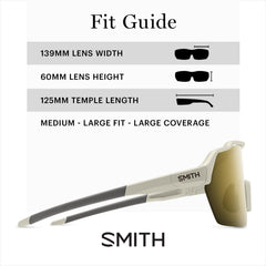SMITH Shift Split MAG sunglasses chromaPop lens closeup emphasizes vivid color and contrast.