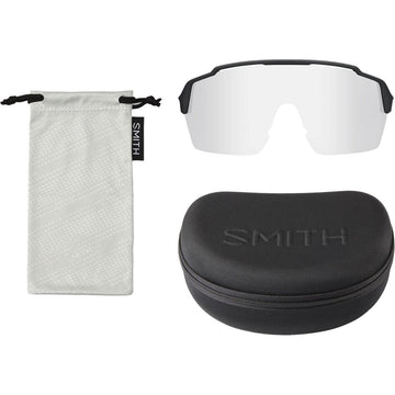 Smith Shift Split MAG sunglasses in a protective hard case for safe storage