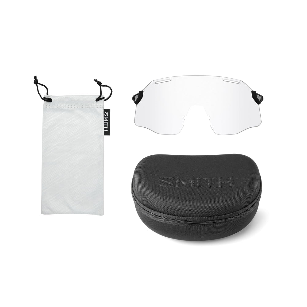 Megol nose pads on Smith Vert provide non-slip grip during climbs and descents