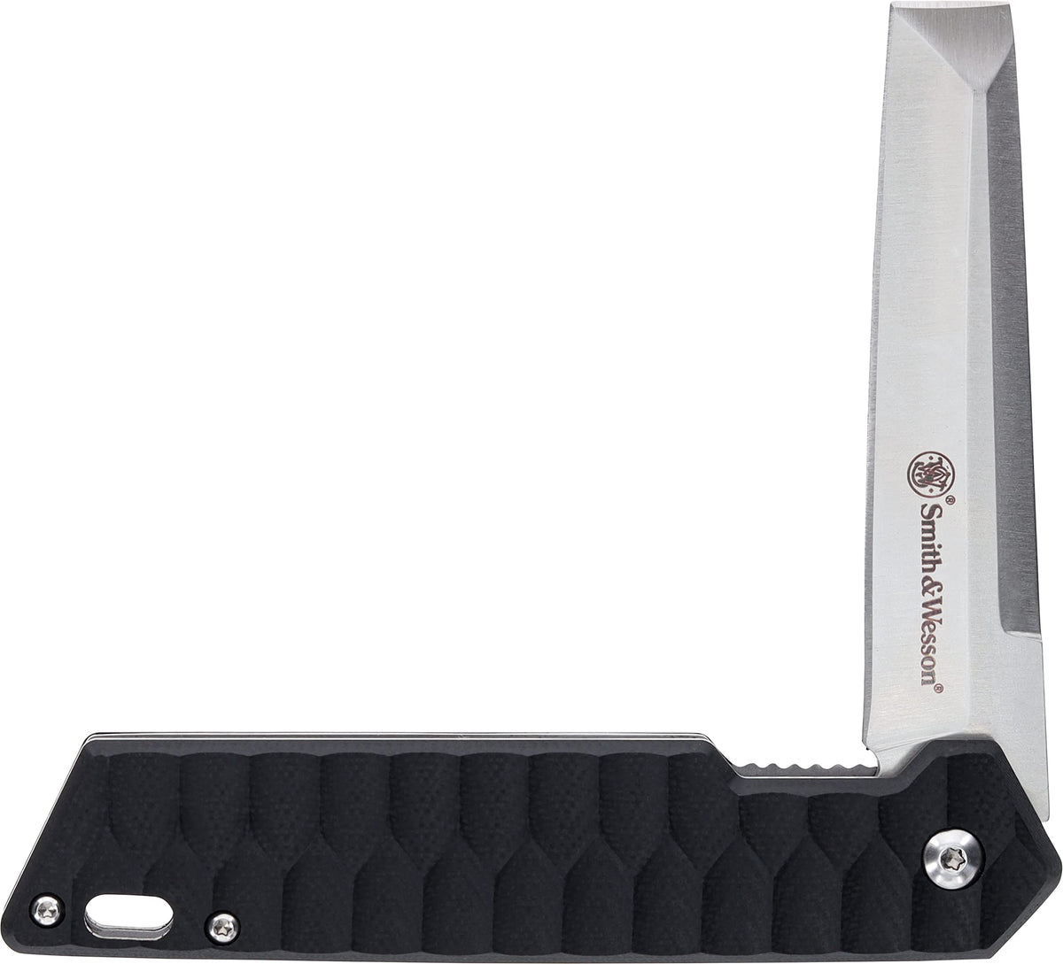 Smith & Wesson 24/7 Folding Cleaver with 3.25 in chisel blade and 7.75 in overall length