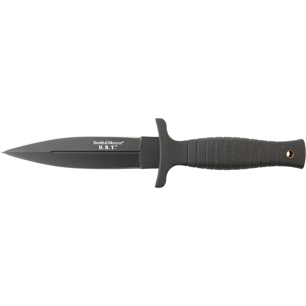 Smith & Wesson 9hrt boot knife with rubber handle
