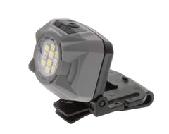 Smith & Wesson Night Guard dual beam headlamp shown in angled view for outdoor lighting