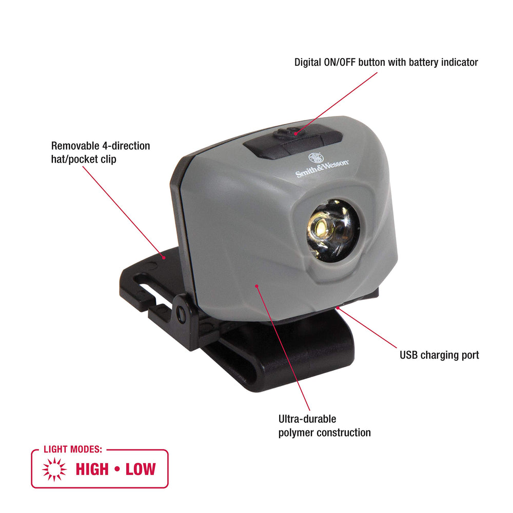 USB charging cable for Smith & Wesson Night Guard RXP headlamp