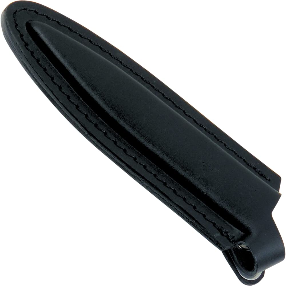 Leather boot/belt sheath for Smith & Wesson SWF606 with lanyard hole
