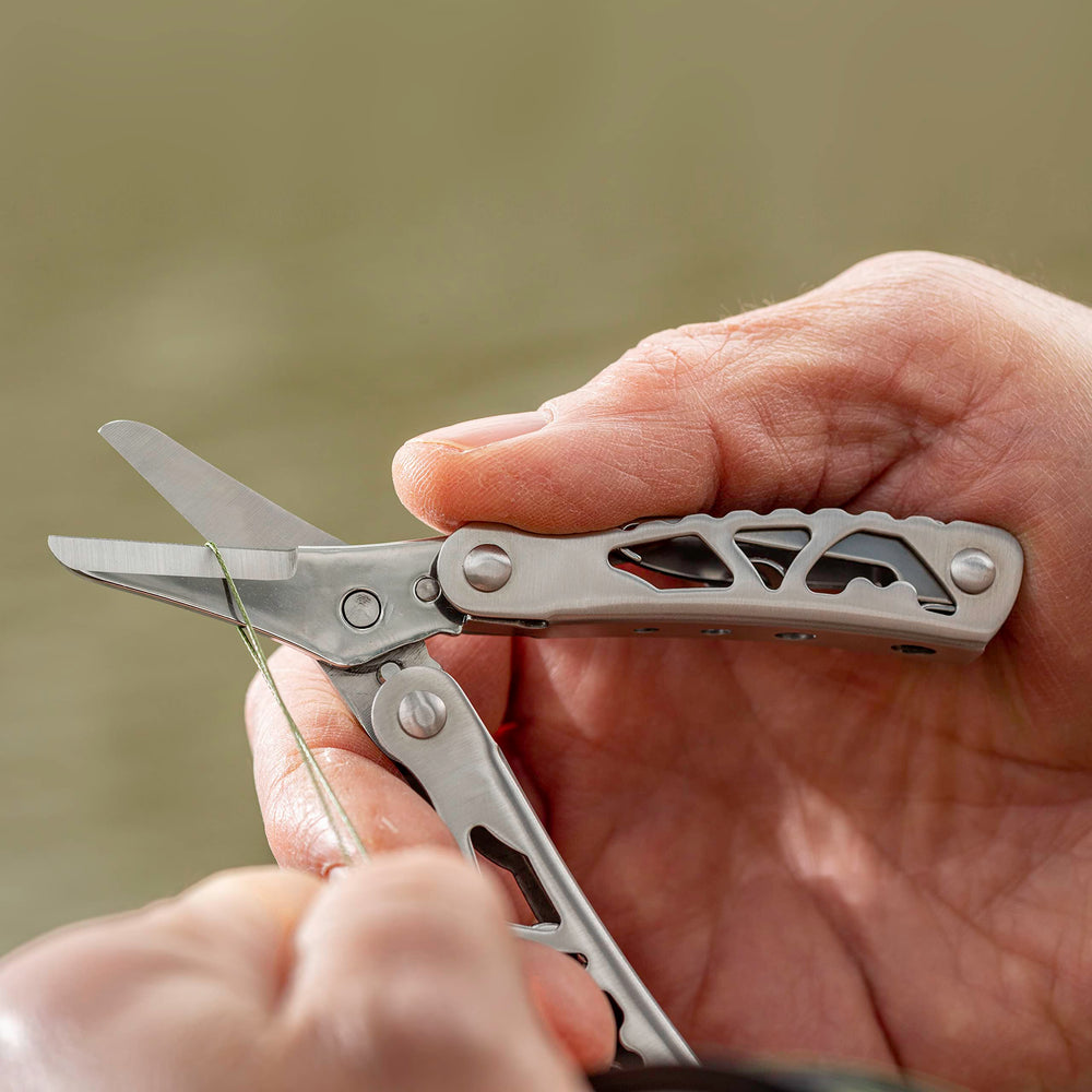 Smith's Caprella integrated carabiner keeps tool within reach while fishing