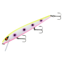 Smithwick Perfect 10 Rogue-WAT jerkbait shows Rogue Roll action for 10–12 ft depth targeting walleyes