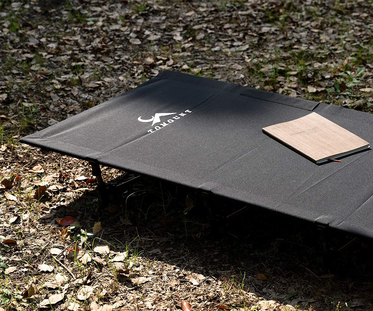 SMLFIT ultralight camping cot ready for hiking adventures