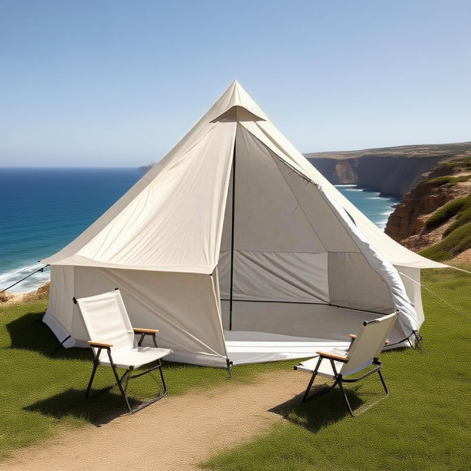 Smootor yurt tent quick setup in 10-15 minutes for easy trips.